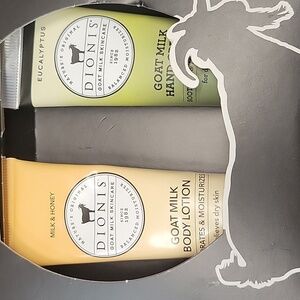 Dionis Goat Milk Body Lotion Duo - Eucalyptus & Milk & Honey